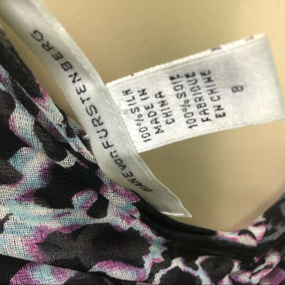 Diane von Furstenberg purple and black sundress - Picture 13 of 15